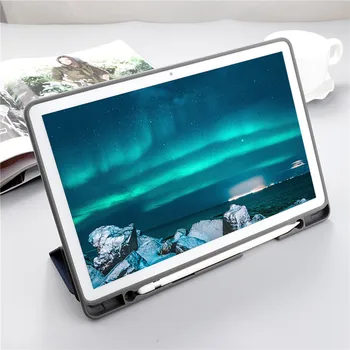 

Stand Flip PU Leather Tablet Protective Case Cover Shell For Huawei Mediapad M6 10.8inch Tablet Cover With Pen Slot Anti-Dust
