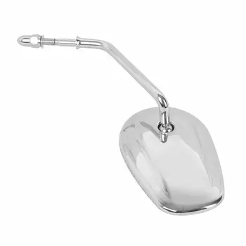

1 Pair Rearview mirror Chrome Motorcycle Classic Left+right Parts Side