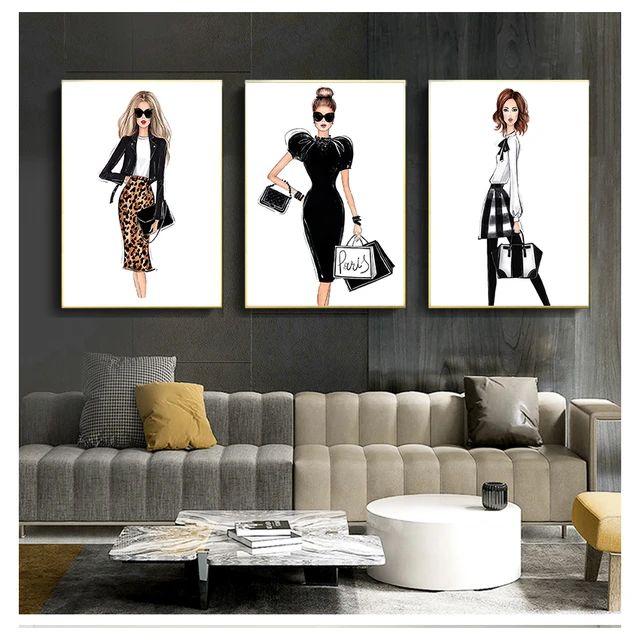 Fashion & Designer Brands: Canvas Wall Art & Prints