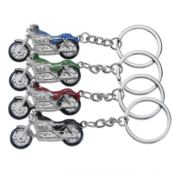 

FREE SHIPPING by FEDEX 100pcs/lot 2020 Fashion Motorcycle Keychains Colorful Motorcycle Keyrings Motor Keyholders for Men Gifts