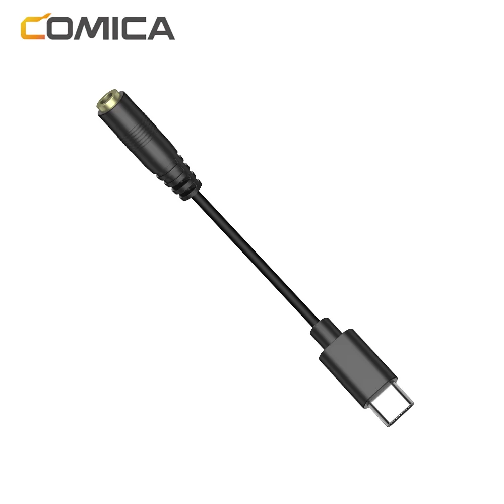 Adaptador de Cabo de Áudio Comica de 3.5 mm com Cabo c tipo c - Image 2