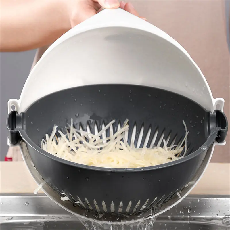 Rotate Vegetable Cutter Manual Slicer Drainer Vegetable Fruit Cutter Mandoline Choppers Grater Carrot Potato Blades Kitchen Tool Rotate Vegetable Cutter Manual Slicer Drainer Vegetable Fruit Cutter Mandoline Choppers Grater Carrot Potato Blades Kitchen Tool
