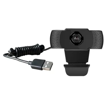 

USB Computer Webcam Full HD 1080P Webcam Camera Digital Web Cam With Micphone For Laptop Desktop PC Tablet Rotatable Camera