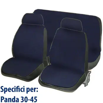 

COPRISEDILI PER FIAT PANDA 30 e 45 COTONE ELASTICIZZATO BLU