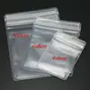 100pcs  Thick Grip Resealable Zip Lock Bags Self Seal Clear Plastic Poly Bag 3