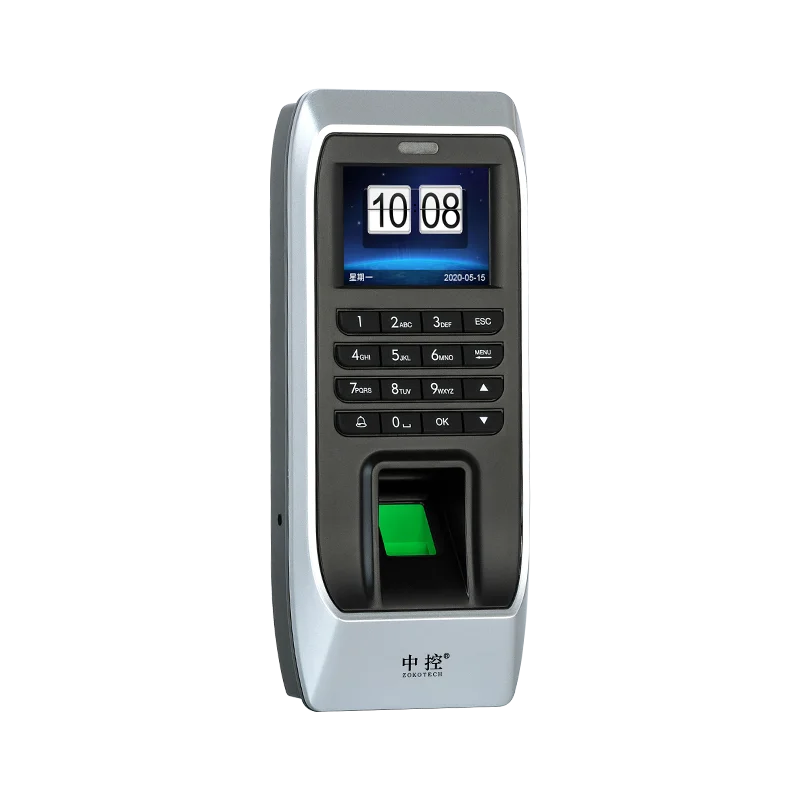 2.4 Inch Fingerprint Time Attendance Machine Door Access Control System