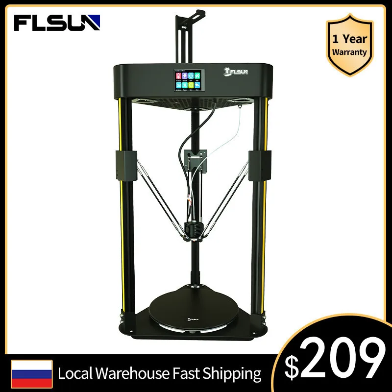 Flsun 3D-принтеры Q5 авто-выравнивание на тонкопленочных транзисторах