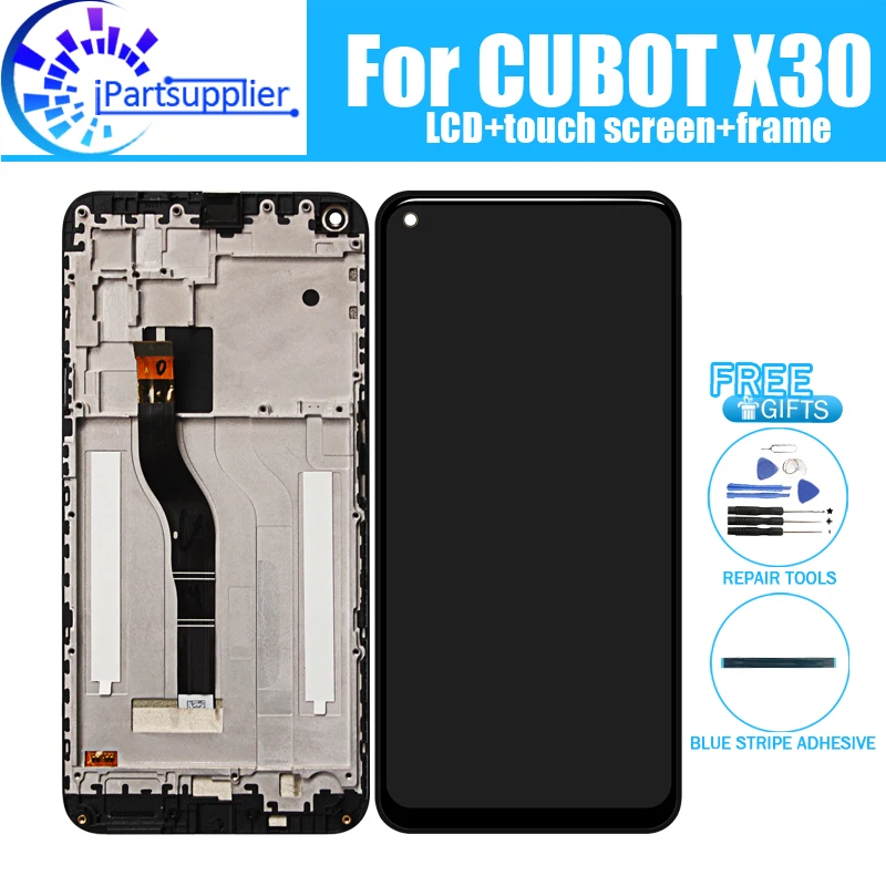 ЖК-дисплей и дигитайзер сенсорного экрана CUBOT X30 с рамкой в сборе 100% Оригинальный
