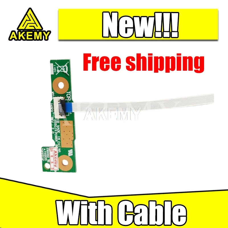 Оригинальный Для For Asus X550 X550V X550C X550CC X550CA X550VC X550VB Переключатель платы кнопки