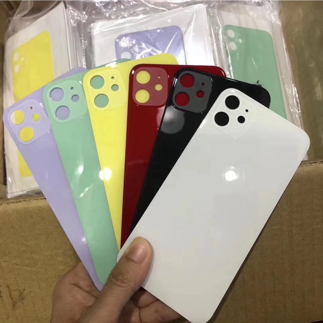 1 шт. задняя крышка батарейного отверстия для камеры iPhone 11/11 Pro/11 Pro Max | Мобильные
