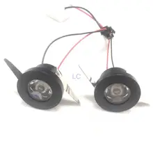 1 шт./лот мини шкаф Точечный светильник 1 Вт 3W потолочный встраиваемый светильник DC12v 220v вниз светильник s