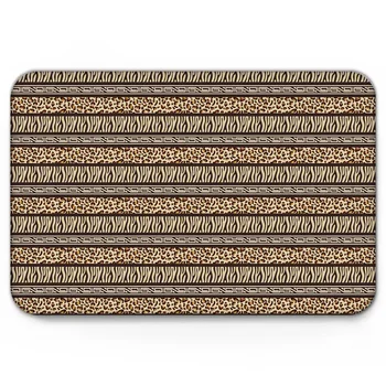 

Animal Skin Texture Mosaic Leopard Color Mat Anti-Slip Doormat Home Decor Doormat for Entrance Door Anti-slip Floor