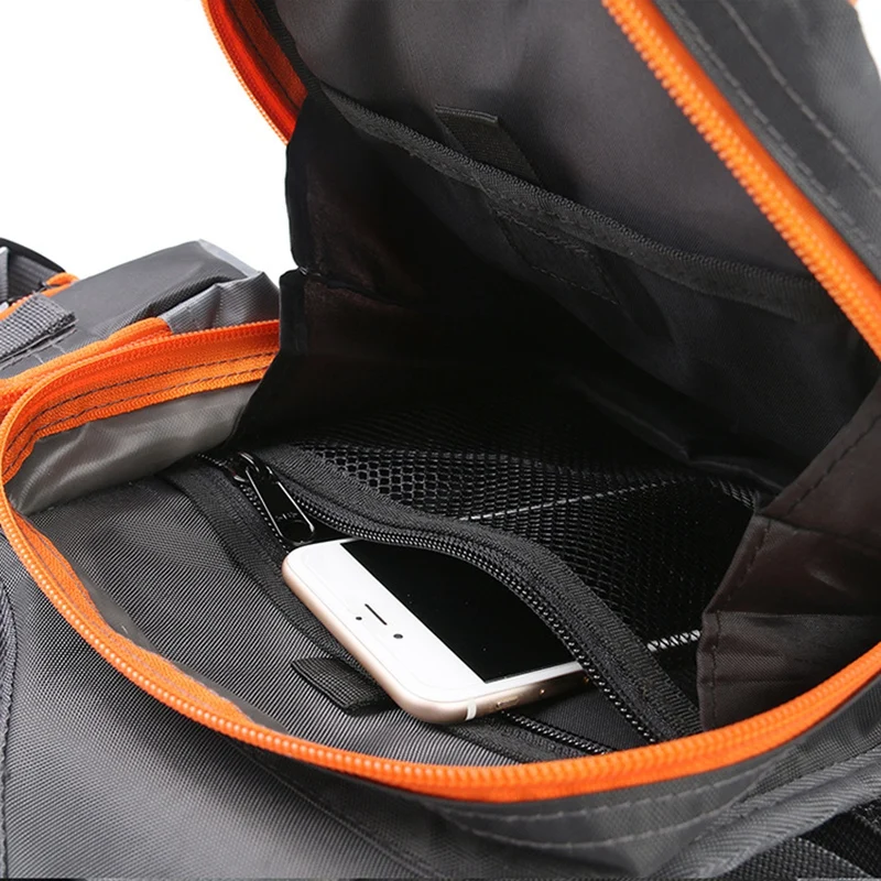 Multi Purpose Fishing Bag Freshwater Fishing Lure Tackle Bag 23 x 21 x 8.5 cm BackPack Crossbody Sling Bag for Fly Fishing Acces