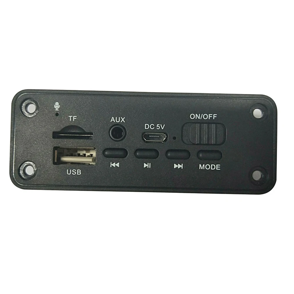 Портативный декодер доска многофункциональный с усилитель автомобиля 2x3W FM 2,0 двойной декодирование Bluetooth MP3 модуль с usb-портами WAV