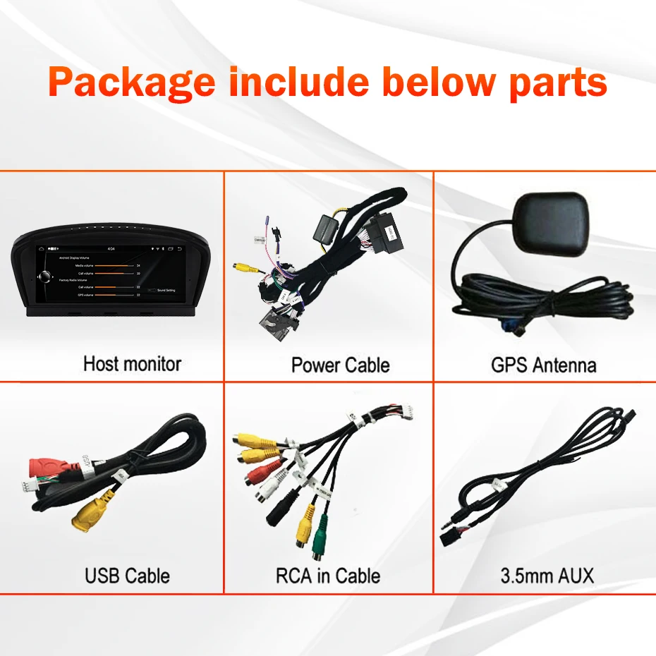 Best 4G 64G IPS screen Android 9.0/7.1 Car Radio GPS for BMW 5 Series E60 E61 E63 E64 E90 E91 CCC CIC GLONASS Navigation no DVD 5