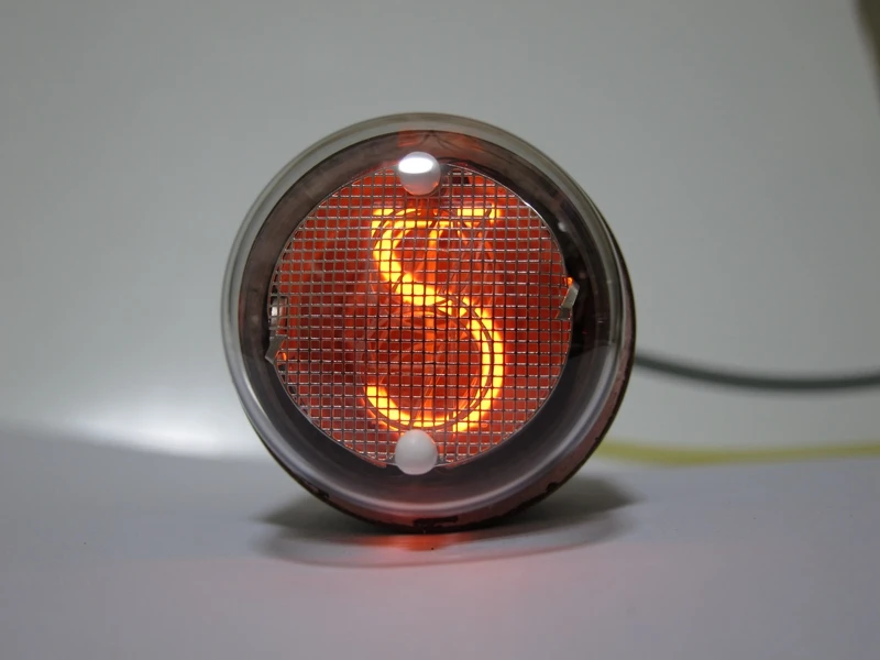 GHXAMP New In-1 Glow Nixie Tube Home Made In-1 Clow Clock Accessories DIY 1PCS