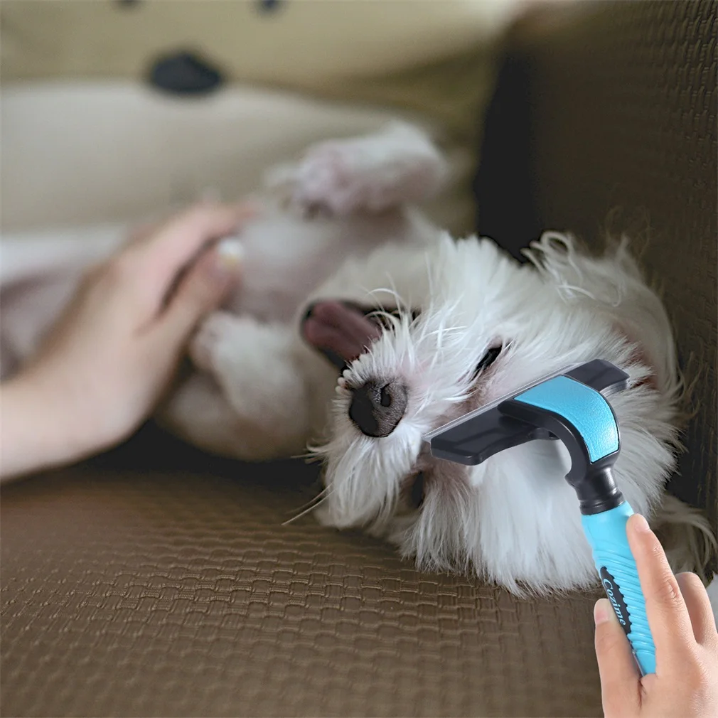 Универсальный Pet Уход за лошадьми Deshedding инструмент Кисть для собак и кошек волос для длинные и короткие Домашние животные с шерстью большой Размеры легко Применение
