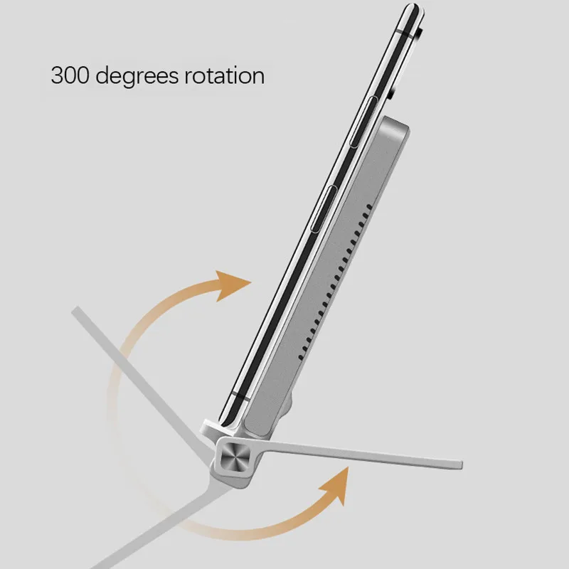 15 Вт складное Qi Беспроводное зарядное устройство Подставка Кронштейн для IPhone 11 Pro samsung huawei поддержка быстрая Беспроводная зарядка с чехол для телефона