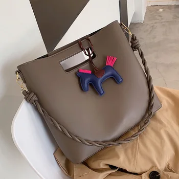 

High Quality Bucket Women Shoulder Bags 2020 Fashion Ladies Hand Bags Luxury Designer Crossbody Bags For Ladies Bolsas Feminina