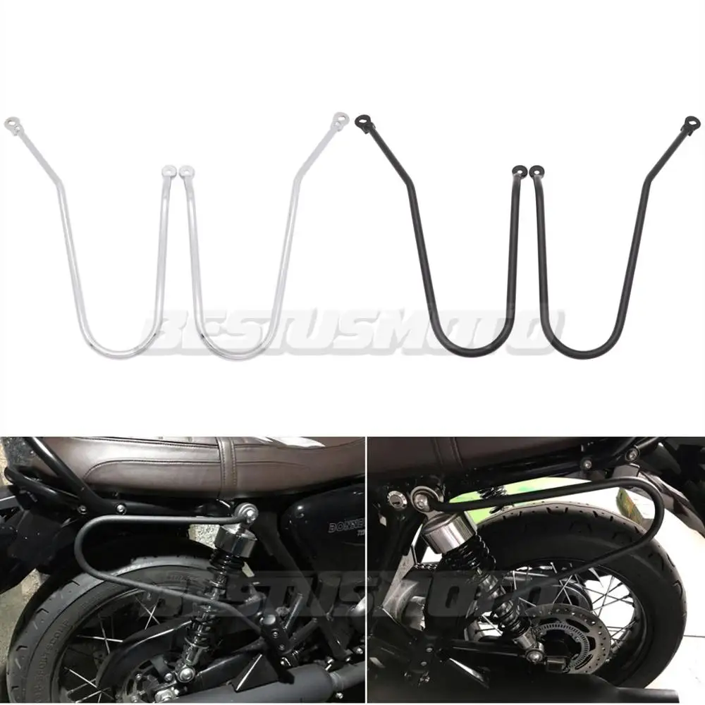 triumph bonneville t120 pannier rails