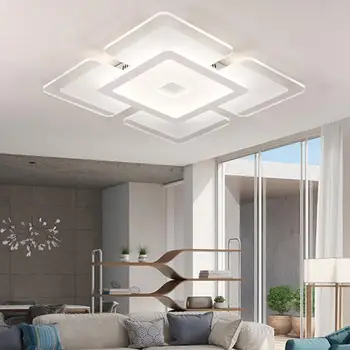 

Phone Modern Super Bright Stepless Dimming Home Practical Living Room Voice Smart Acrylic Bedroom Led Ceiling Light