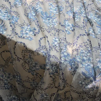 

145cm 57inch Wide Embroidery Lace Fabric ，Mesh Lace Fabric ,Wedding Lace Fabric, Romantic Dress Fabric,