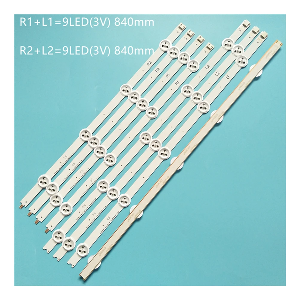 Tiras de Luz de Fundo Led para tv Philips Bandas Réguas 42 V14 Drt Rev0.0 l1 r1 6916l1455a 42pfh6309 88 42pft6309 60 - Imagem 4