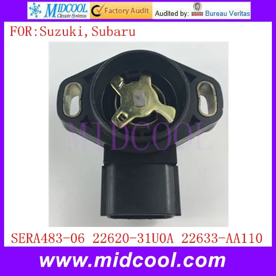 Датчик положения дроссельной заслонки TPS OEM Новый для Suzuki Subaru 22620-31U0A 2262031U0A 22633-AA110