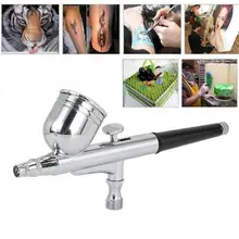 Многоцелевой Аэрограф Двойного действия для распыления, набор для рисования ногтей, красоты, нейл-арта, тату-спрей, Воздушная кисть, пистолет, тату-ручка, машина