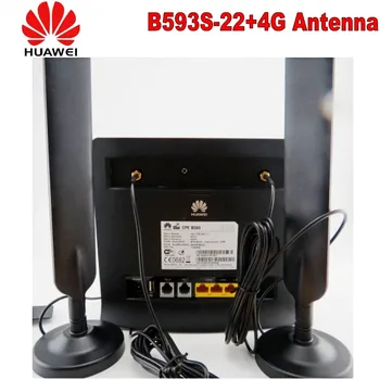 Günstige Original Entsperrt Huawei B593 B593S-22 100Mbps 4G LTE FDD TDD CPE Wifi Wireless Router Mobile Broadband Mit Sim Karte Slot