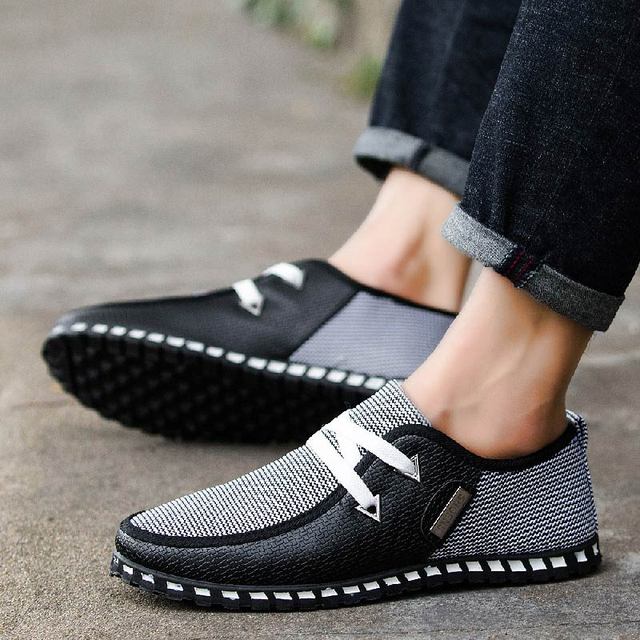 sneakers 2022 new fashion breathable PU leather shoes men sneakers casual flats man shoe