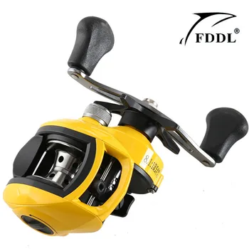 

FDDL 12+1BB Bait Casitng Reel Drag Power 8KG 8.1:1 Gear Ratio High Speed Fishing Reel for Bass Fishing Tackle