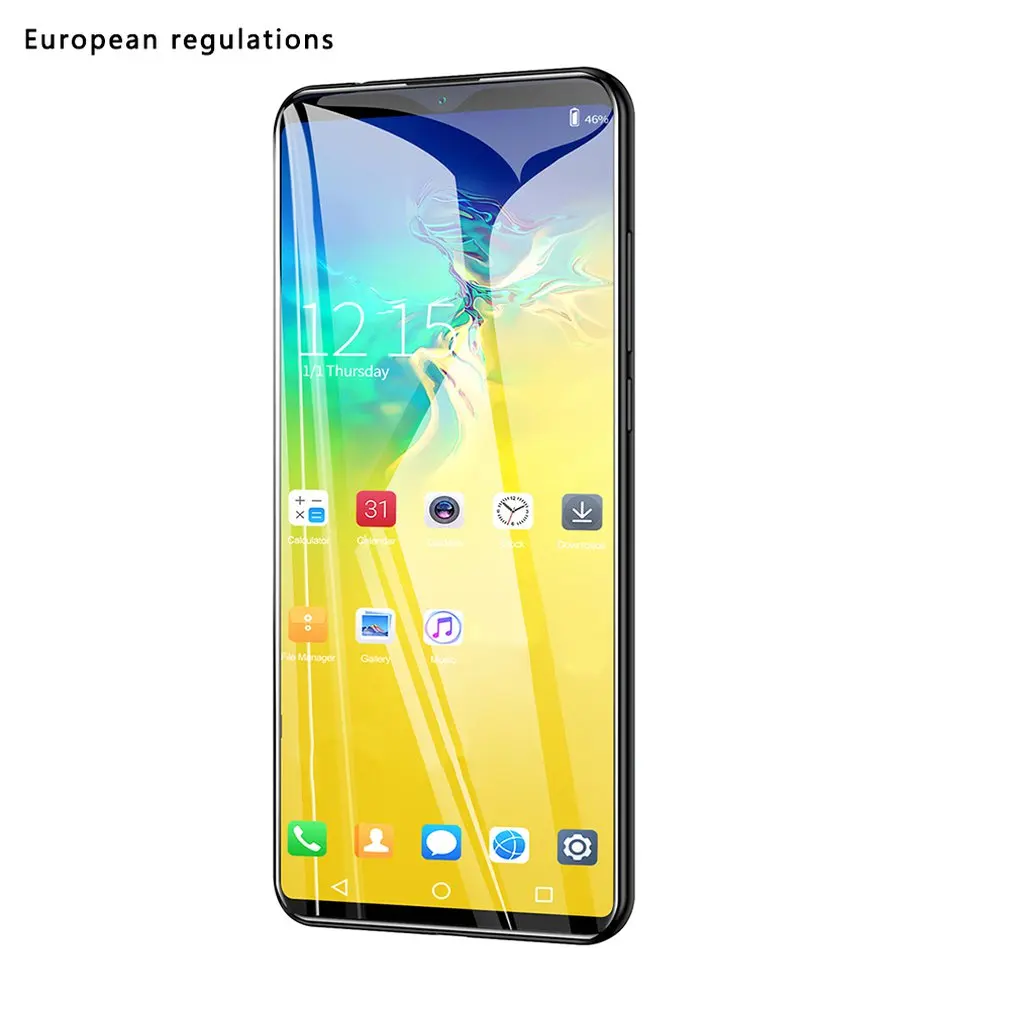 

6.1 Inch Large Screen Mobile Phone Fingerprint Machine 1+8G Smart Phone Durable Hd Screen Smartphone