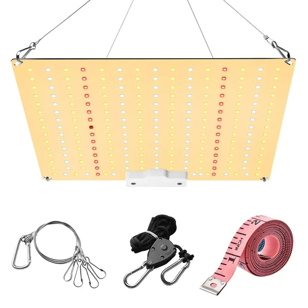 Led Plant Grow Light Samsung LM281b+ Diodes Quiet Fanless  High PPFD for 3x3FT Tent for Seedling Veg and Blooming