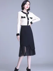 Irregular Skirts 2021 Spring Summer Office Lady Skirt High Waist Mesh Mid Length Trendy Plus Size Women's Black Fashion Trendy Irregular Skirts 2021 Spring Summer Office Lady Skirt High Waist Mesh Mid Length Trendy Plus Size Women's Black Fashion Trendy