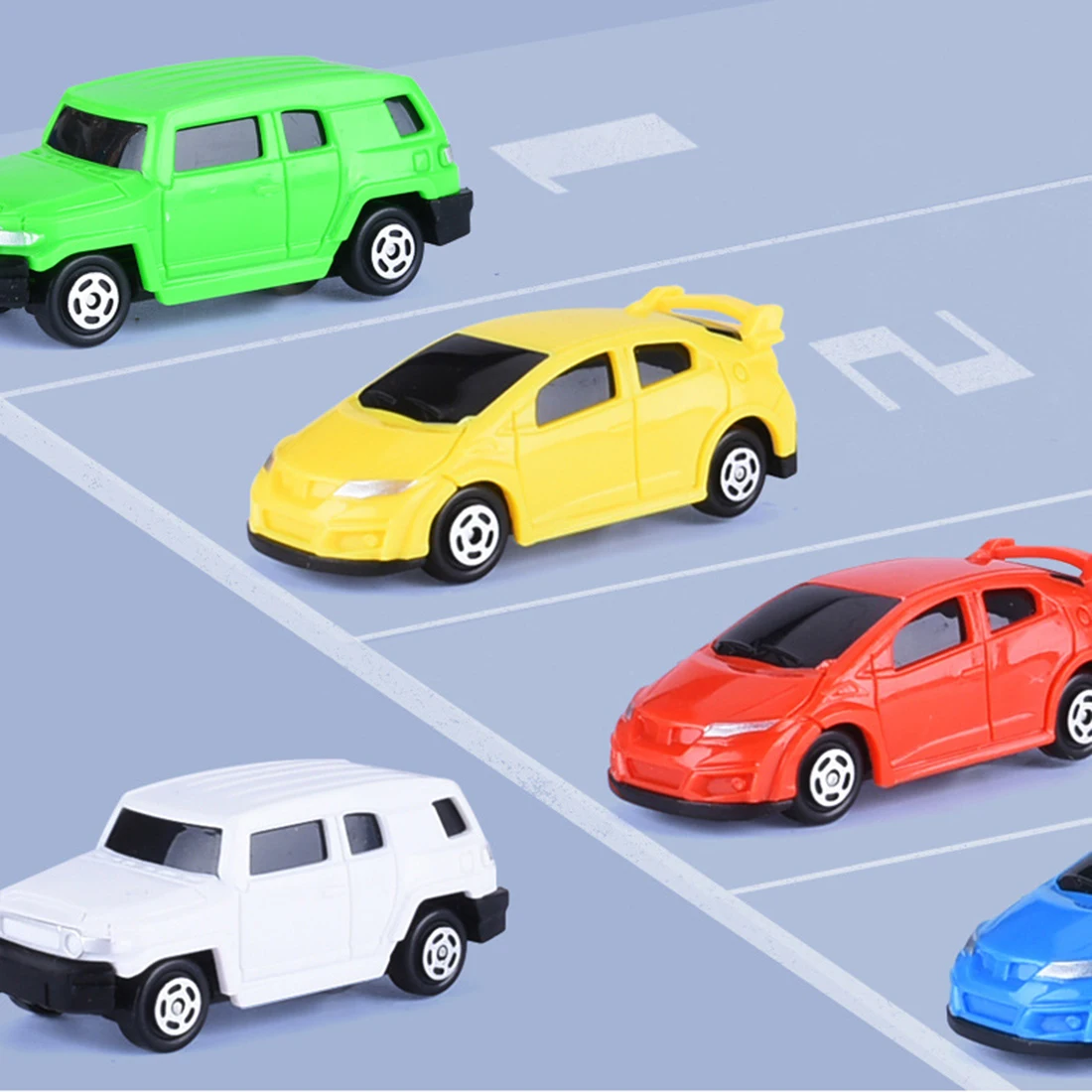 Многослойная парковка игровой набор Делюкс 6 автомобилей гаражные Игрушки Diecasts& игрушечные транспортные средства игрушки и хобби Рождественский подарок
