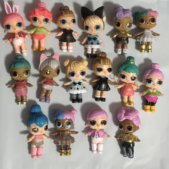 

New LOL SURPRISE! Genuine Action Figures Cartoon Anime Lol Doll Toys For Children Kid Gifts Fixed Model Doll Baby For Boy Girl