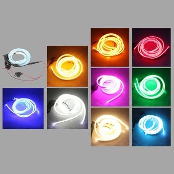 

2PCS 80CM LED Strip Light Car Ambient Light LED Engine Hood DRL LED