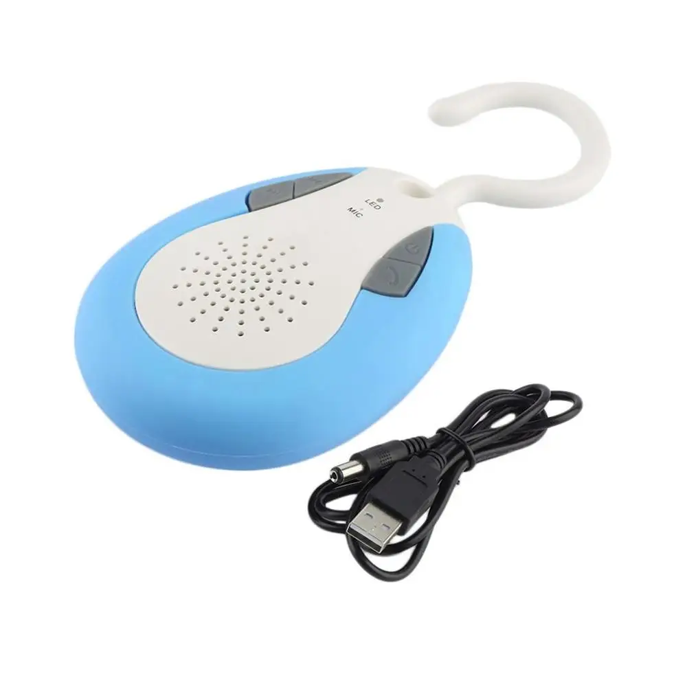 

Wireless Bluetooth Speaker Stereo Loudspeaker with Hook Portable Waterproof Music Player with Mircophone Handsfree