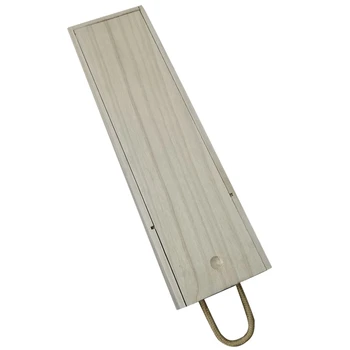 

Red Wine Bottle Wooden Packing Box For Hampagne Flute Special Wooden Gift Wrap Storage For Wine Can Make Logo Gift Packing Box