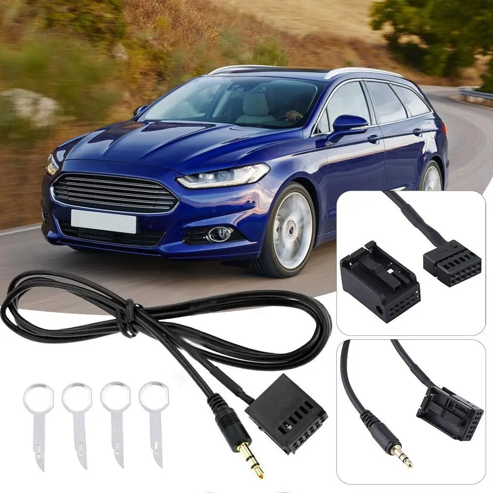Ai CAR FUN Bluetooth аудио кабель 6000CD AUX Входной адаптер для Ford