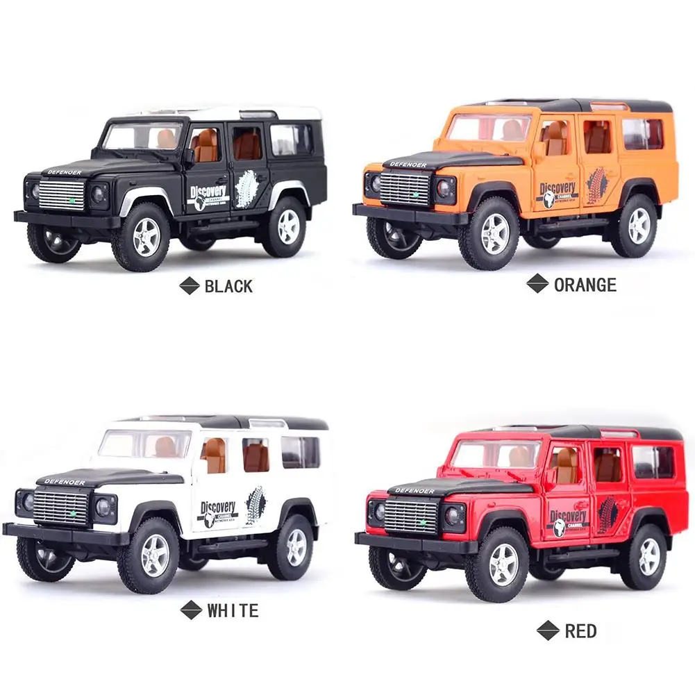 

1:32 Simulation Alloy Model Car Off-road SUV Guardian Sound and Light Pull Back Car Toys for Kids Children Gift