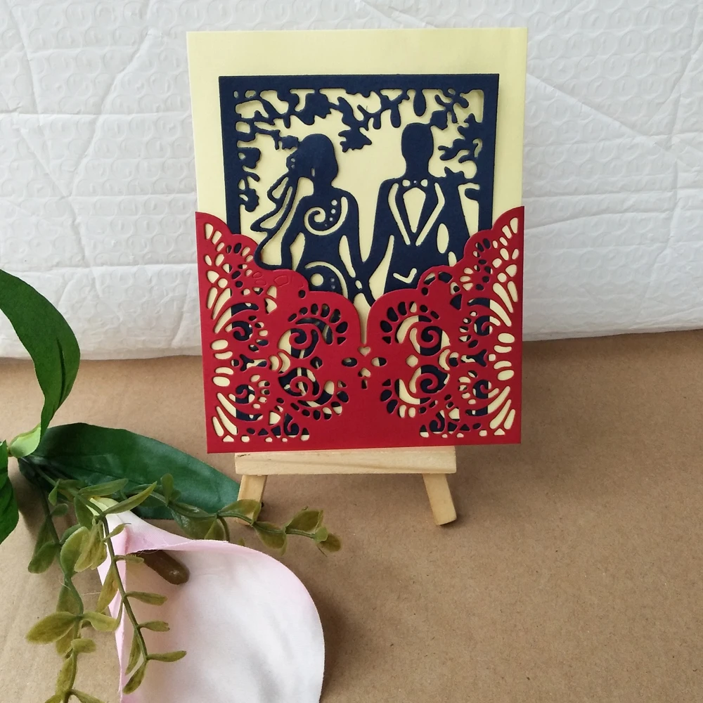  Card Making Cutting Dies Wedding Invitation Die Valentine's Day Decoration Metal Stencil DIY Scrapb - 4000533280855