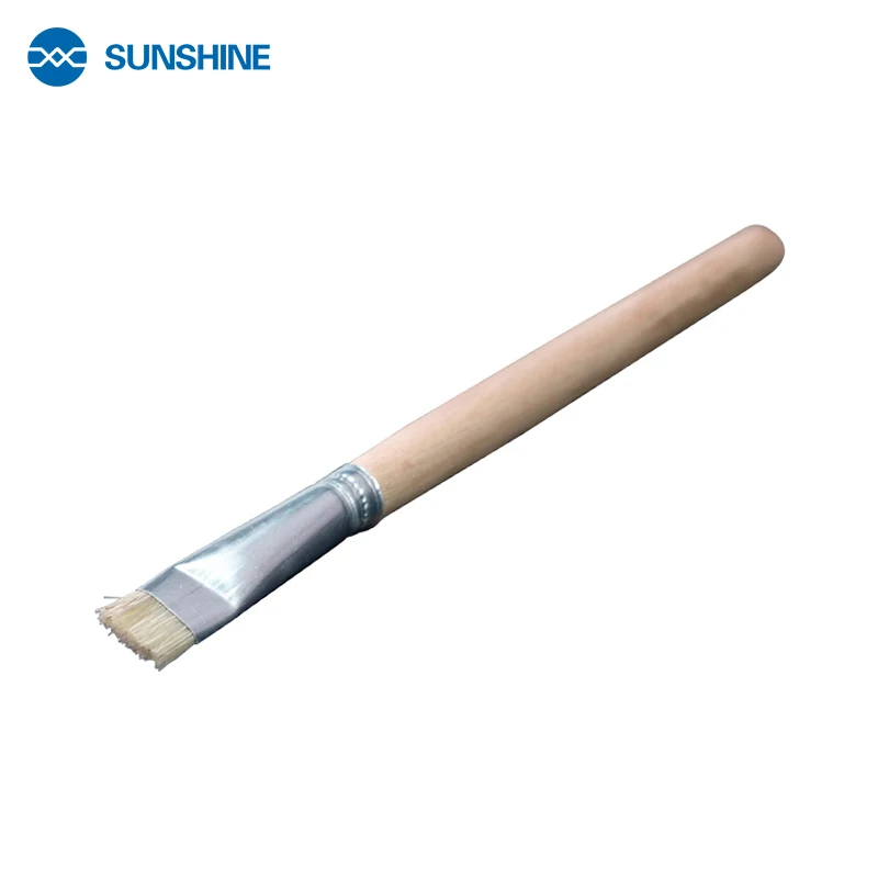 SUNSHINE SS-022a Mobile Phone Motherboard Welding Pad Clean Brush Stiff Brush For Solder Paste Welding Oil Flux Clean Tool Grade