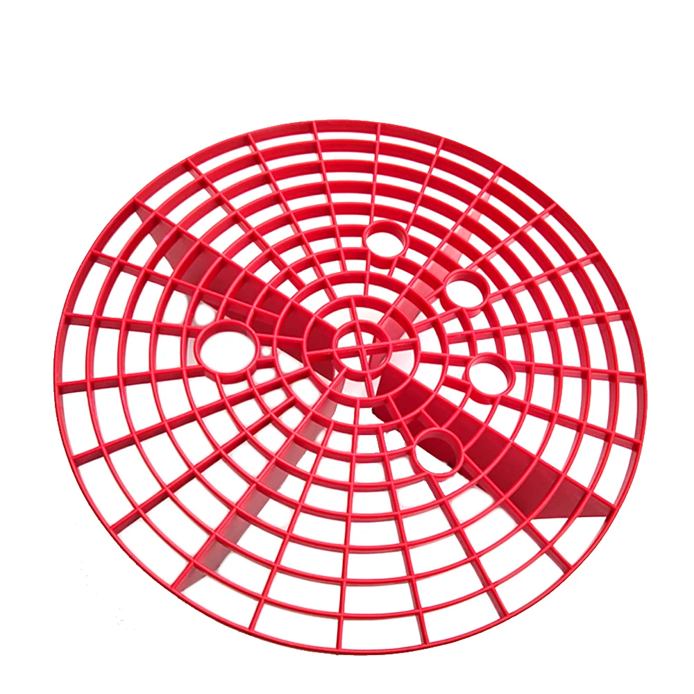 

Universal 23.5cm Car Wash Grit Guard Insert Washboard Bucket Filter Sand Isolation Net Car Cleaning Filter