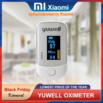 

Original Yuwell пульсоксиметр xiaomi Monitor Oximeter Fingertip Pulse Premium Oximetro Highspeed sensor SpO2 Health Monitors