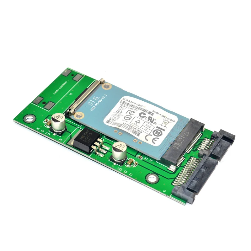 Мини PCIE mSATA SSD до 2 5 дюймов 7 + 15pin SATA3.0 адаптер преобразователь карты|Платы