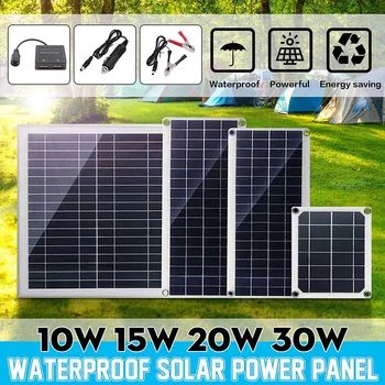 

10/15/20/30W SunPower Folding Solar Cells Charger 5V 18V Dual USB Output Devices Portable Solar Panels for Solar Phone Charger