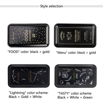 

Food Storage Container Foodbox Double Rectangular Microwave Dinnerware Lunch Box Black 2 Layer Bento Boxes For Picnic Studentss