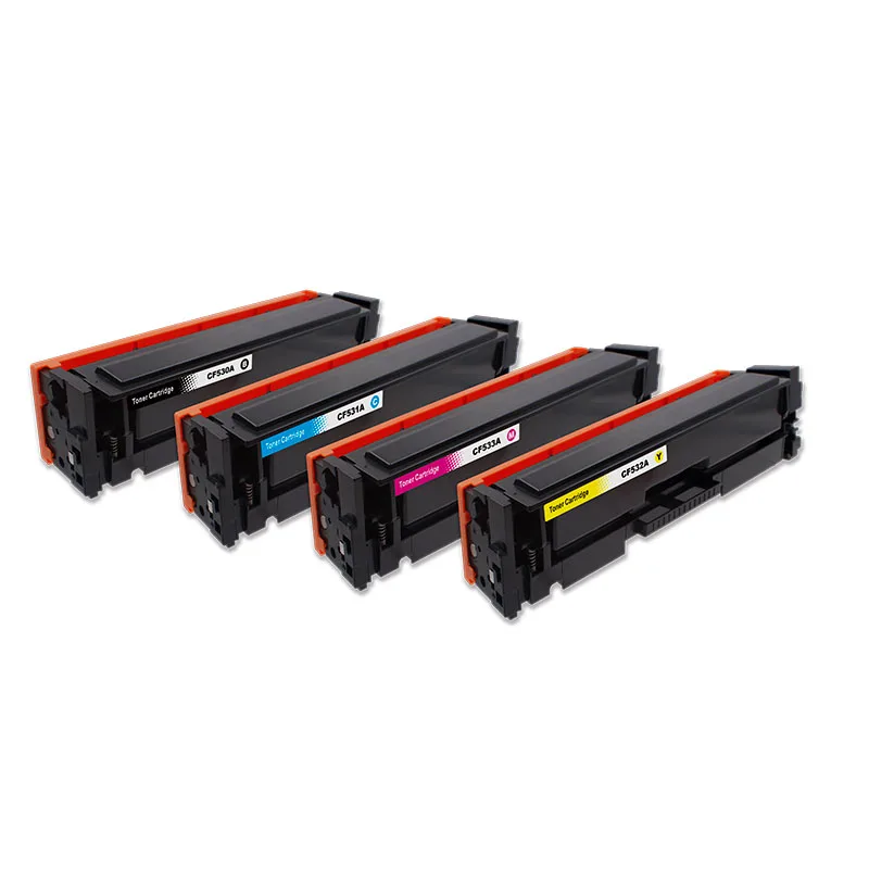 4 colors compatible 205a Toner Cartridge for HP CF530a CF531a CF532a CF533a LaserJet Pro M154 MFP M180 180n M181 181fw printer